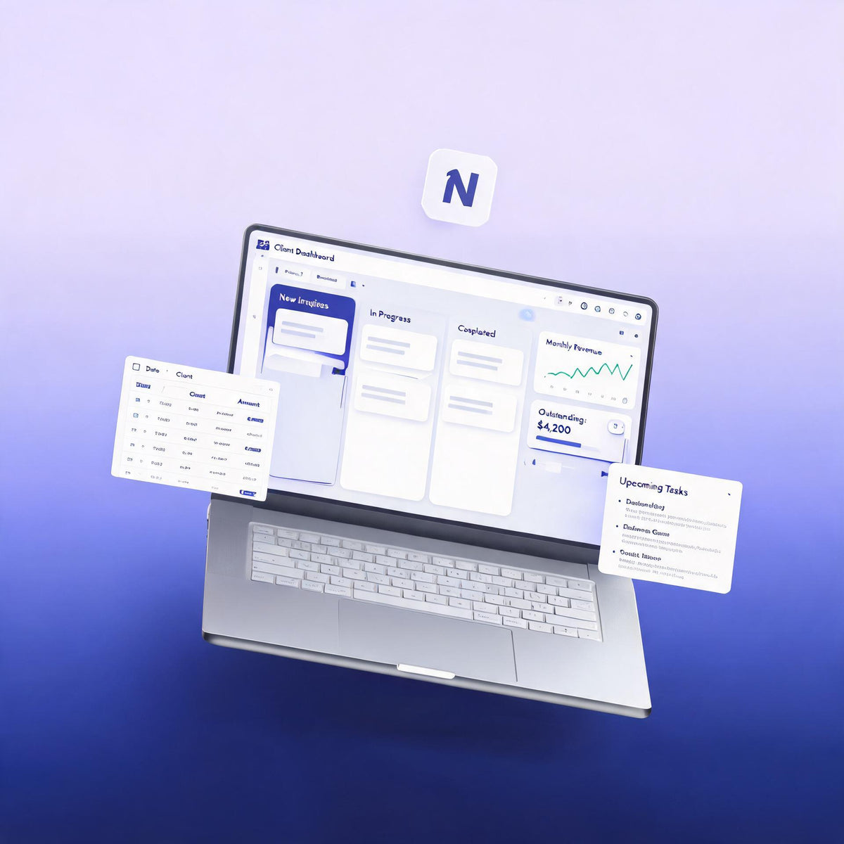 Notion Client Portal & Business OS for Freelancers